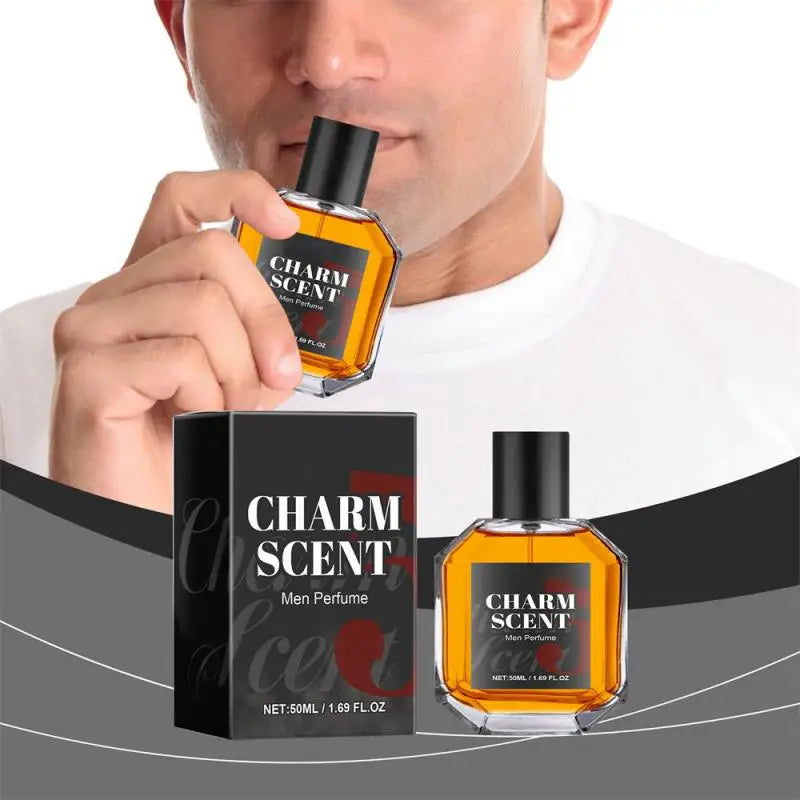 4-1PC 50ML Perfume Neutral Durability Men With Attractive Charm Wood Tone Fragrance Spray Charm Scent For A More Solemn Gorgeous