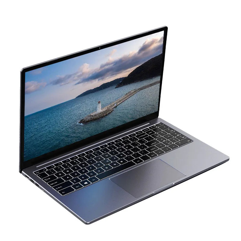 15.6 Inch Laptop Intel Corei9-10885H/i7 10870H Windows10/11 Por 2*DDR4 2*M.2 SSD Ultrabook Computer Fingerprint Unlock WIFI5 BT