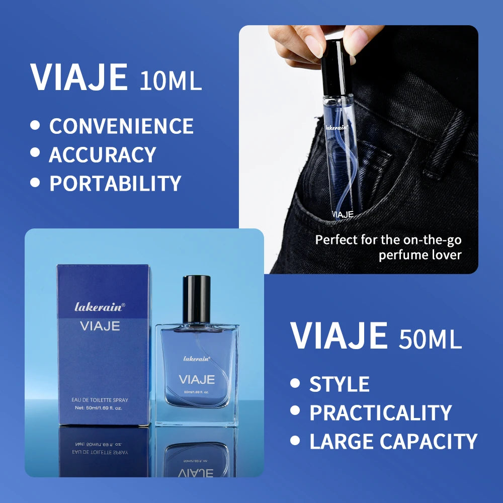 Men's Pheromone Cologne Portable Refreshing And Durable Perfume For Dating And Daily Life Ideal Christmas Gift For Boyfriend