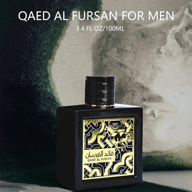 90ml Original High Quality Arabic Qaed Al Fursan for Men Eau De Body Spray Perfume Long-lasting Fragrance Charm Pheromones