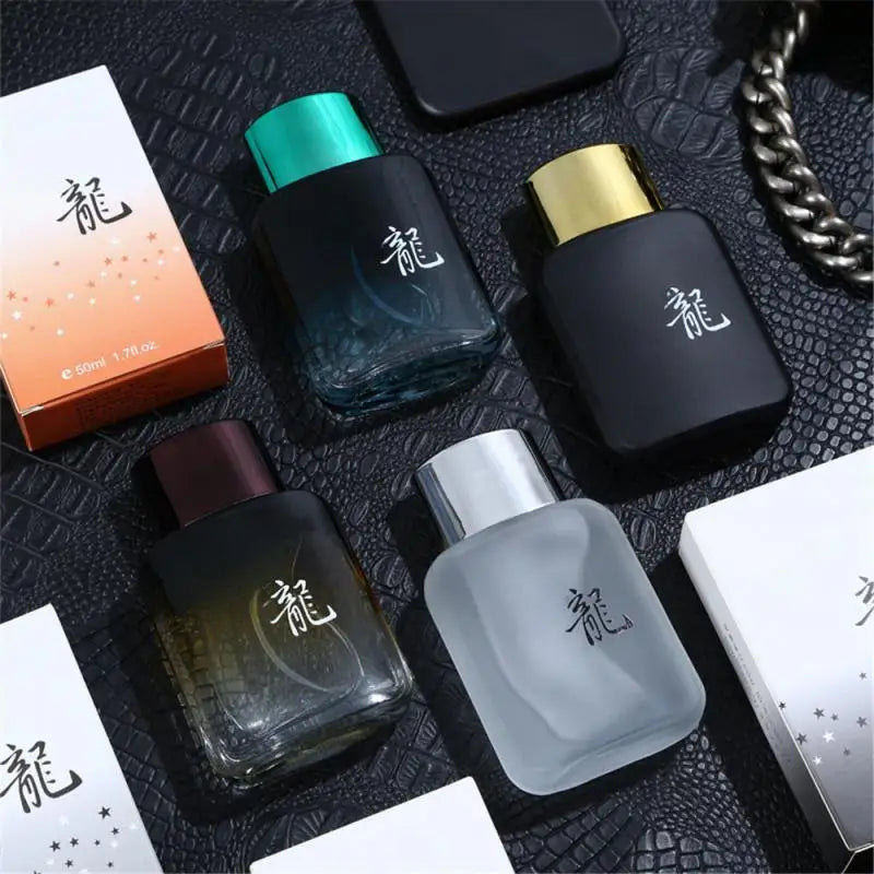 50ML Fashion Men Perfume Long Lasting Fragrance Floral Scent Show Charming Non-stimulation Spray Refreshing Aromatherapy Body