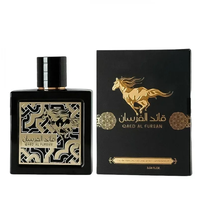 90ml Original High Quality Arabic Qaed Al Fursan for Men Eau De Body Spray Perfume Long-lasting Fragrance Charm Pheromones