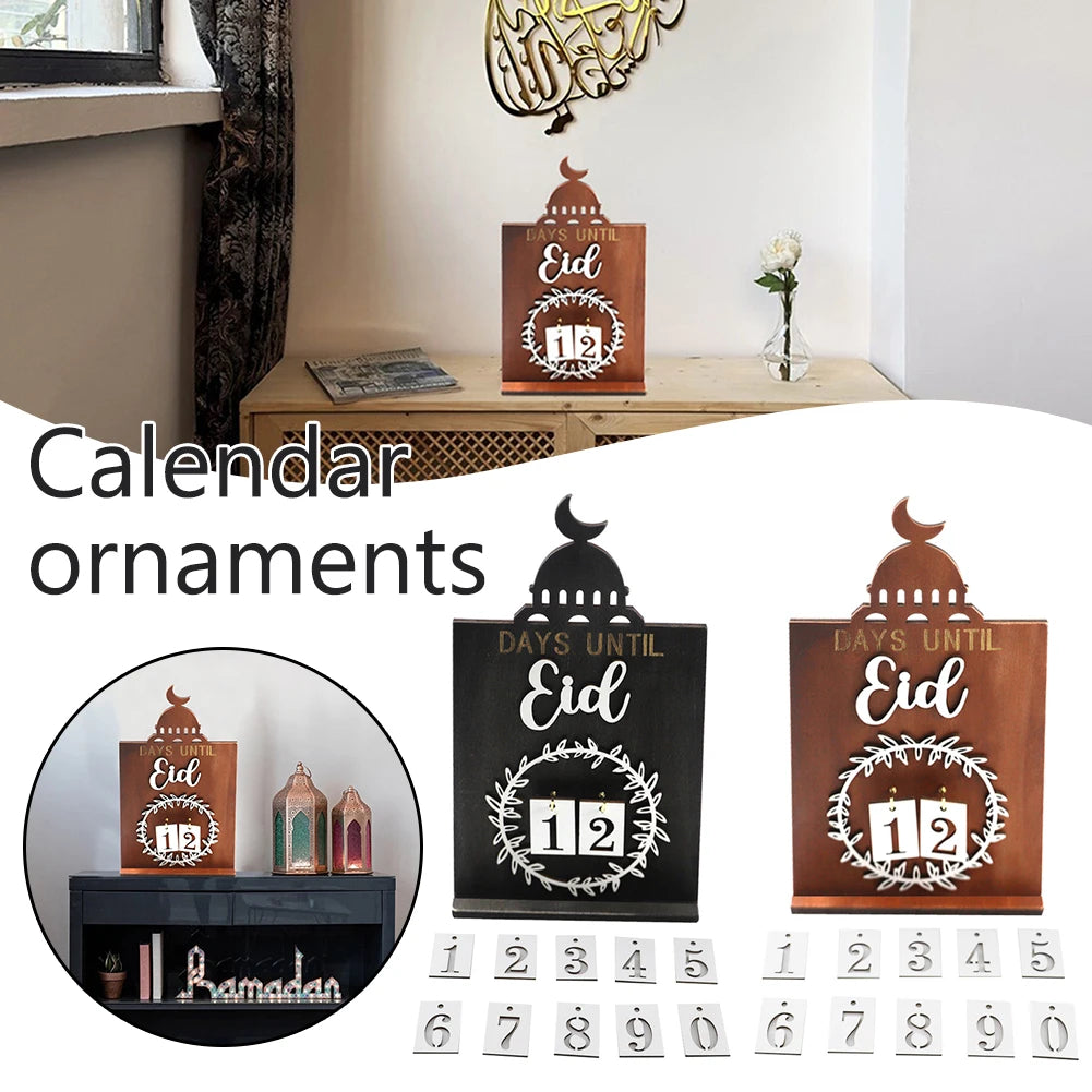 Boxwood Ramadan Calendar Dismountable Personalized Calendar Christmas Gift